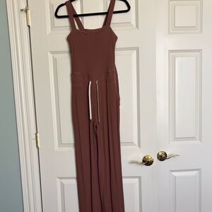 Vuori Women's Brown Jumpsuit